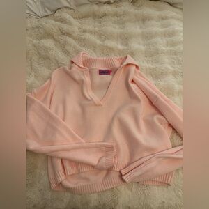 Pink edikted sweater